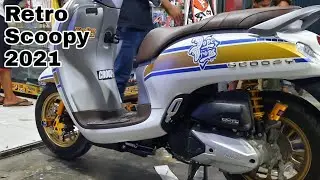 ಸ್ಕೂಪಿ ನ್ಯೂ 2021 ಮಾಡಿಫ್ ಸ್ಟಿಕ್ಕರ್, ಸಿಂಪಲ್ ರೆಟ್ರೋ