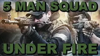 5 MAN SQUAD UNDER FIRE / ESCAPE FROM TARKOV