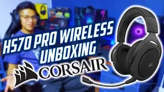 Corsair HS 70 PRO WIRELESS : EXCELENCIA Y CALIDAD en uno solo. UNBOXING
