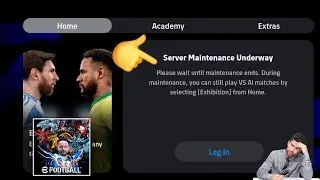 How to Fix “Server Maintenance Underway” in eFootball 2025 | Server Maintenance Underway