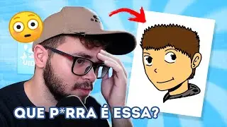 Reagindo aos meus PRIMEIROS DESENHOS! (Cringe)