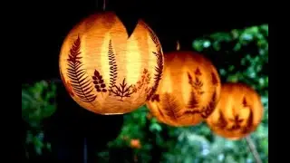 How to Make a Tissue Paper Lantern 🌟 DIY | Paper Craft Idea