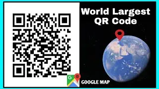 World Largest QR Code Found On Google Earth 🌎 || Amezing QR Code Land Art On Google Earth  