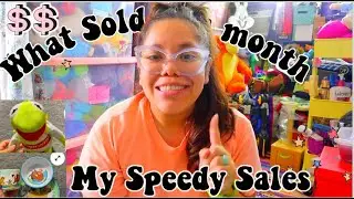 What Sold in A Month :D Some Speedy Sales, Bolo Sales. These plushes sell for a ton