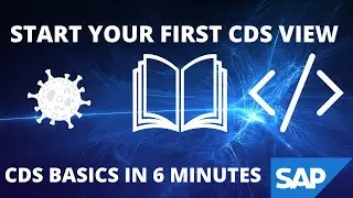 CDS View Basics | CDS View in 5 Minutes | Eclipse IDE | Code Basics SE38