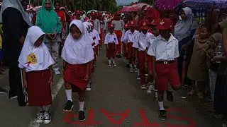 GERAK JALAN PUTRA & PUTRI SD NEGRI 177 HALMAHERA SELATAN