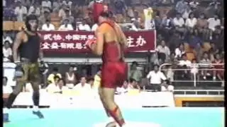 1991年全国武术散打擂台赛 男子70kg ——（—）VS ——（辽宁）