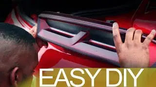 How To Blackout TAIL LIGHTS & SIDE MARKERS | Camaro 2SS