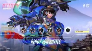 Overwatch Live Stream 4 - Playing D.Va