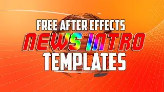 free news intro template after effects