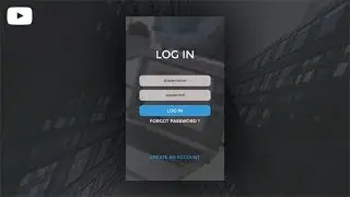 Ui Design - Login Form Using Photoshop
