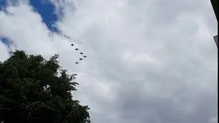 Slovenski in ameriški vojaški piloti preleteli slovenske kraje