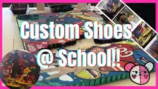 Custom Shoes @ School!!-Speedpaint