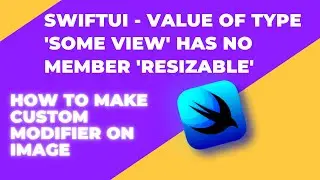 SwiftUI - Value of type 'some View' has no member 'resizable' - How to make custom Modifier on Image