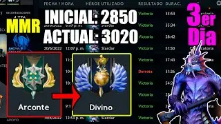 🤔Como SUBIR tu MMR en Dota 2 (Dia 3) Desde Arconte 2850 - Slardar