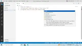 Python program that calculates the area of a circle based on the radius entered by the user