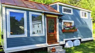 Absolutely Gorgeous B.I.G. Book Tiny House by Wanderful Tiny Homes