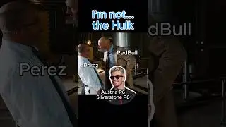 Perez to Horner: I'm not Hulkenburg 😂