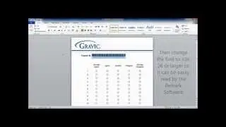 Using the Code 3 of 9 Barcode in MS Word for forms to be scanned into Remark Office OMR