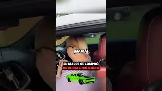 His Mom Bought a Dodge Challenger Hellcat 😳