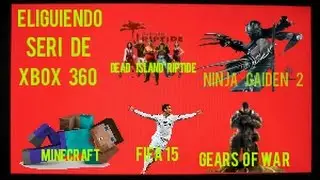 Eliguiendo serie de Xbox 360
