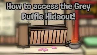 How to access the Grey Puffle Hideout! (Club Penguin Rewritten)