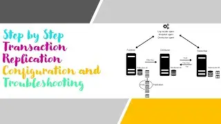 Step by Step Transaction Replication Configuration and Troubleshooting