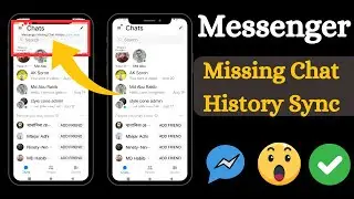 Missing chat history sync now messenger FIX 2024 | Messenger Missing Chat History Sync Now
