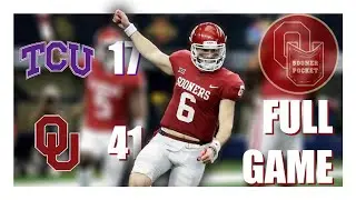 2017 Big 12 Championship Full Game OU Radio Call