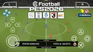 I Play eFootball 2026 PPSSPP Full ASIA Latest PS5 Camera & Update Transfer 2025/2026