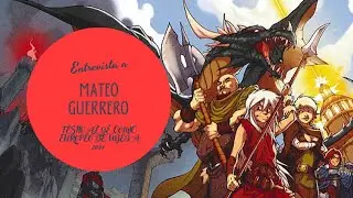 entrevista a Mateo Guerrero desde el festival de cómic europeo de Úbeda 2024