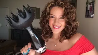 Diffusing my Naturally Wavy Hair Tutorial ft Xtava Orchid | Curly Girl Method | Irene’s Beauty Times