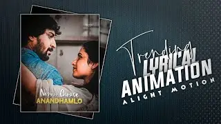 Trending Alight Motion Lyrical + Shake Effect Preset #pandu_creations #alightmotion #preset