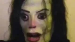 Creepy Michael Jackson invites to the cum zone (deepfake)