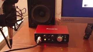 Basic unboxing, driver install and testing the Focusrite Solo (using FL Studio)