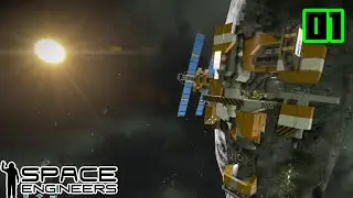 Exploring the Pertam Orbiter - Space Engineers Pertam 01