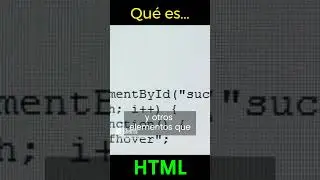✅ Qué es HTML y Cómo Funciona 💥【DICCIONARIO DEL PROGRAMADOR WEB】