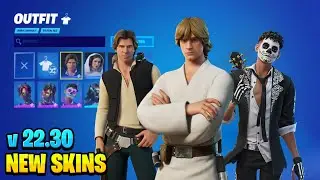 NEW Fortnite Star Wars Update ( Luke Skywalker, Han Solo, Leia Organa, FNCS, ....)