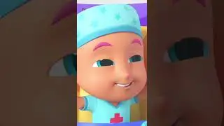 عجلات على سيارة الإسعاف #shorts #cartoon #vehicles #wheelsontheambulance #kids