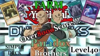 SIMPLE DECK to Farm PARADOX Brothers Lv 40 [Yu-Gi-Oh! Duel Links!]