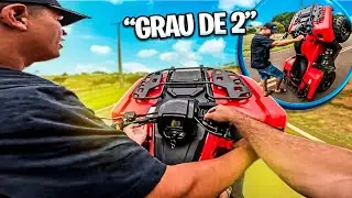 GRAU INFINITO DE 2 NO QUADRICICLO FOURTRAX!