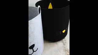 Фетровые корзины для дома