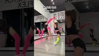 Rate our stretch 💪😅 