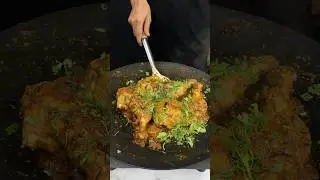 Chicken Leg Piece ASMR Cooking || #shorts #indianasmrworld #asmr #nonveg #chicken