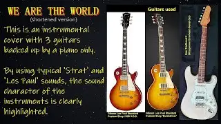 WE ARE THE WORLD (USA for Africa) - Instrumental cover (piano & guitars)