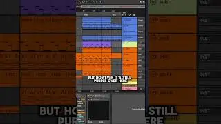 How to match track color with clips in Ableton