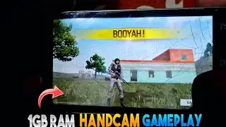Free Fire Handcam Gameplay In 1gb Ram without Lag play | Playing FF In Vivo Y21l With Handcam ||