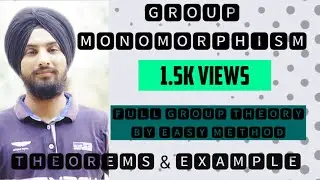 Group Theory group morphism Abstract Algebra Theorems Kernel Properties  Example