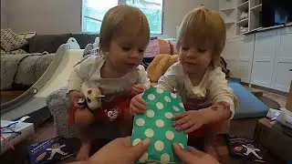 Twins have Christmas in July