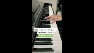 Marriage d'Amour one of my favorite piano piece!